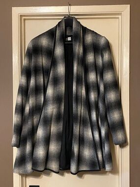 Saks Fifth Avenue Threads Black and Gray Jacket